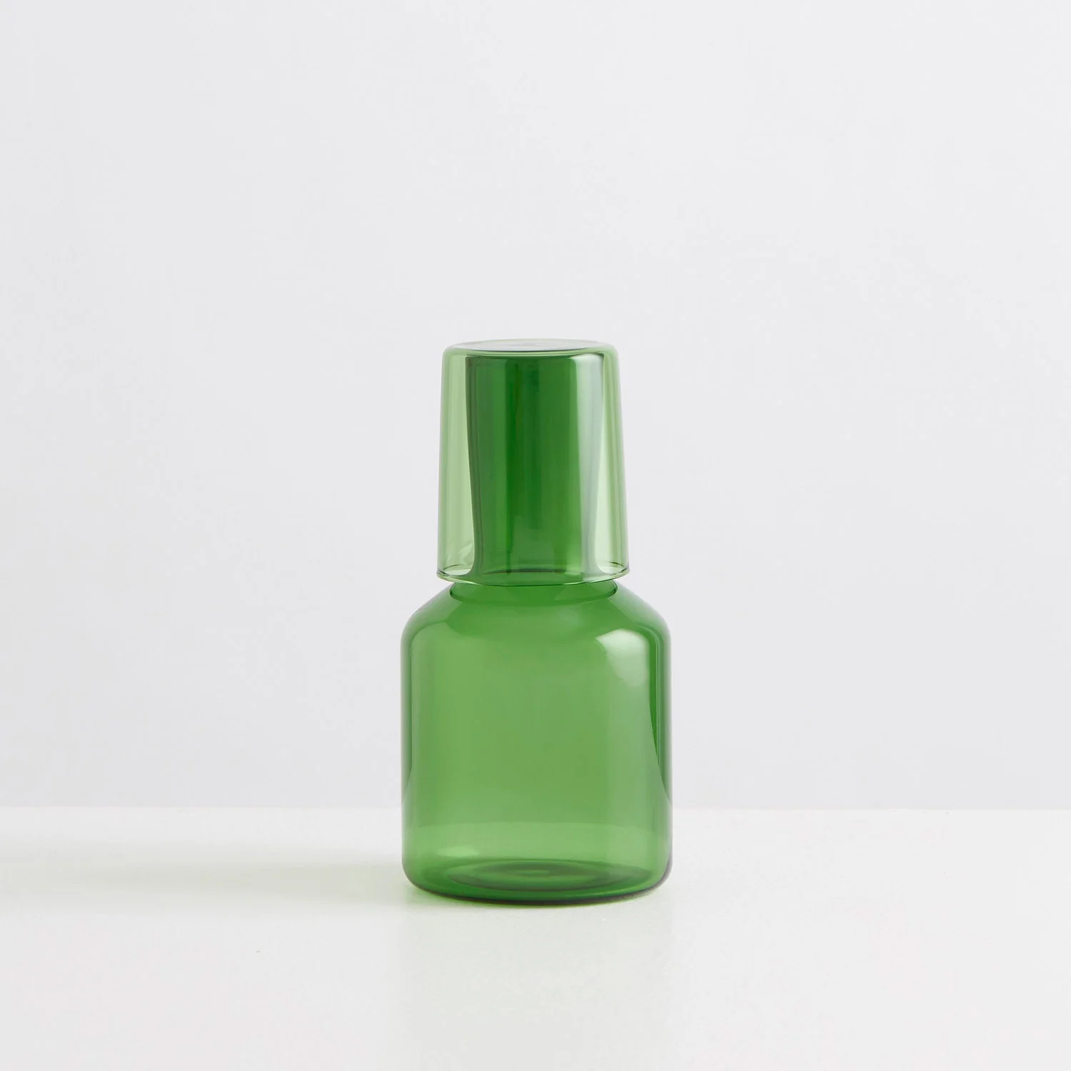 Bedside Carafe & Glass - Green - Image 3
