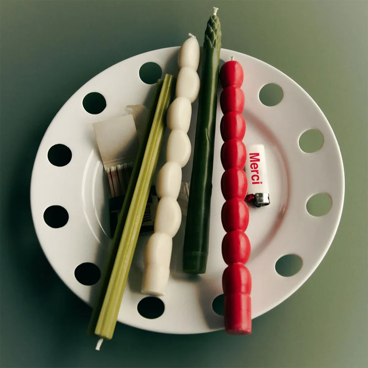 The Veggie Patch Candles (Set of 4) - Image 3